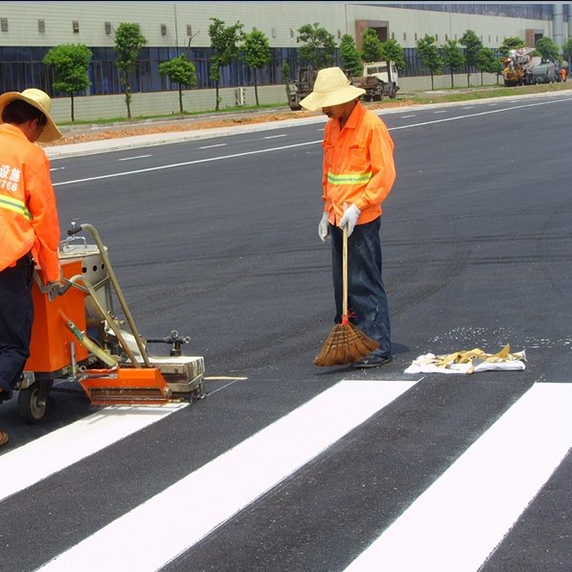长沙长沙道路斑马线施工,斑马线划线,道路斑马线
